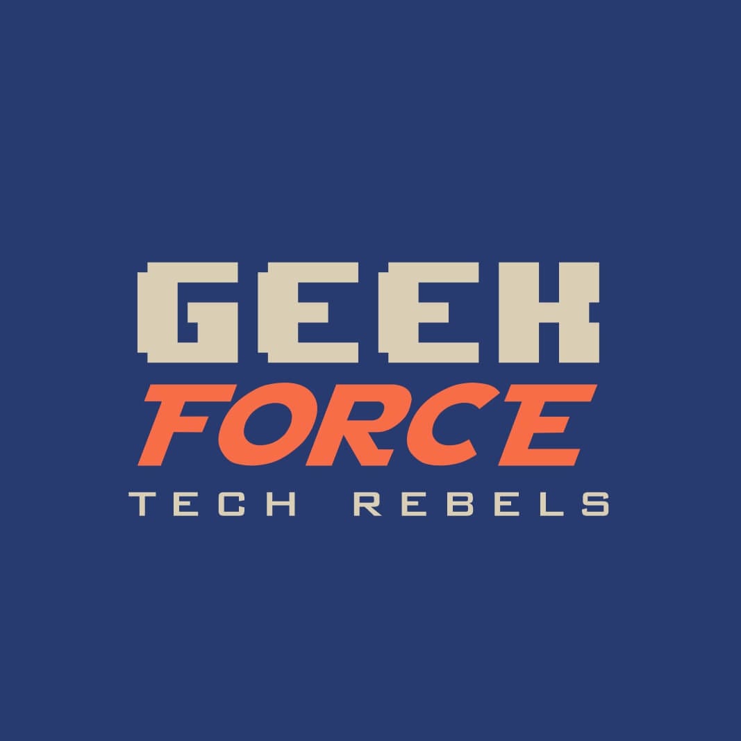 Geek Force logo designed by MalbarDesign
