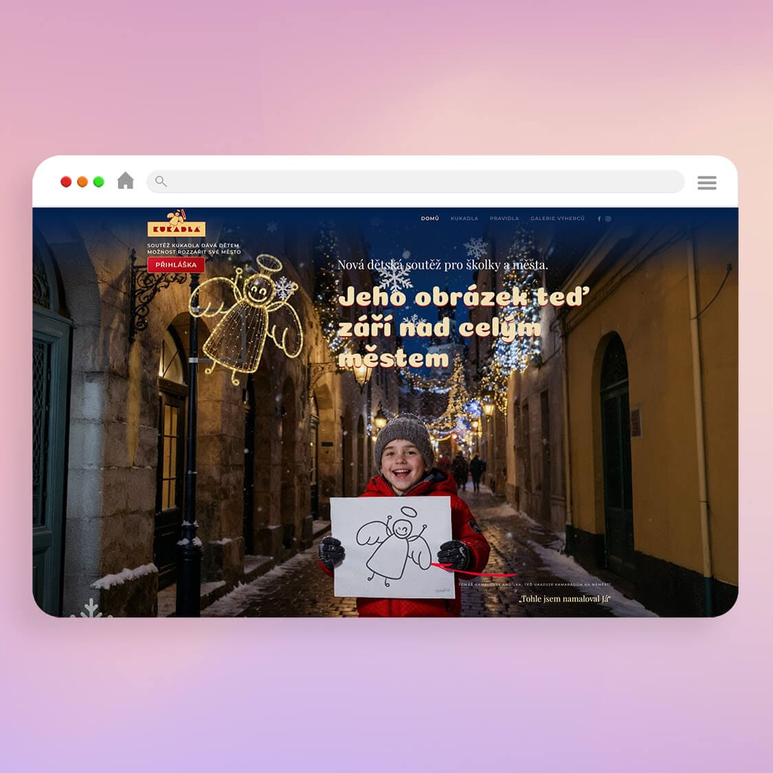Kukadla.cz website designed by MalbarDesign