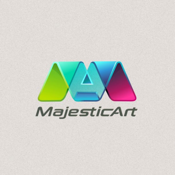 Majestic Art logo by MalbarDesign
