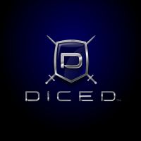 logo design vytvořený pro DICED z USA