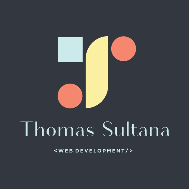 logo for web developer Thomas Sultana by malbardesign.com
